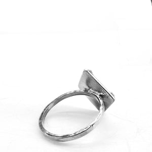 Diamond Shaped Pendant Ring