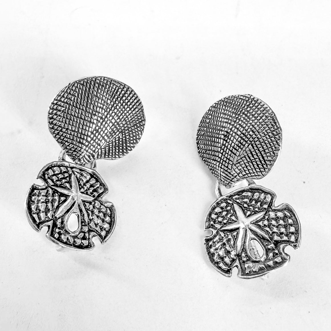 Ocean themed post earrings