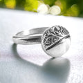 Victorian Sterling Bean Ring