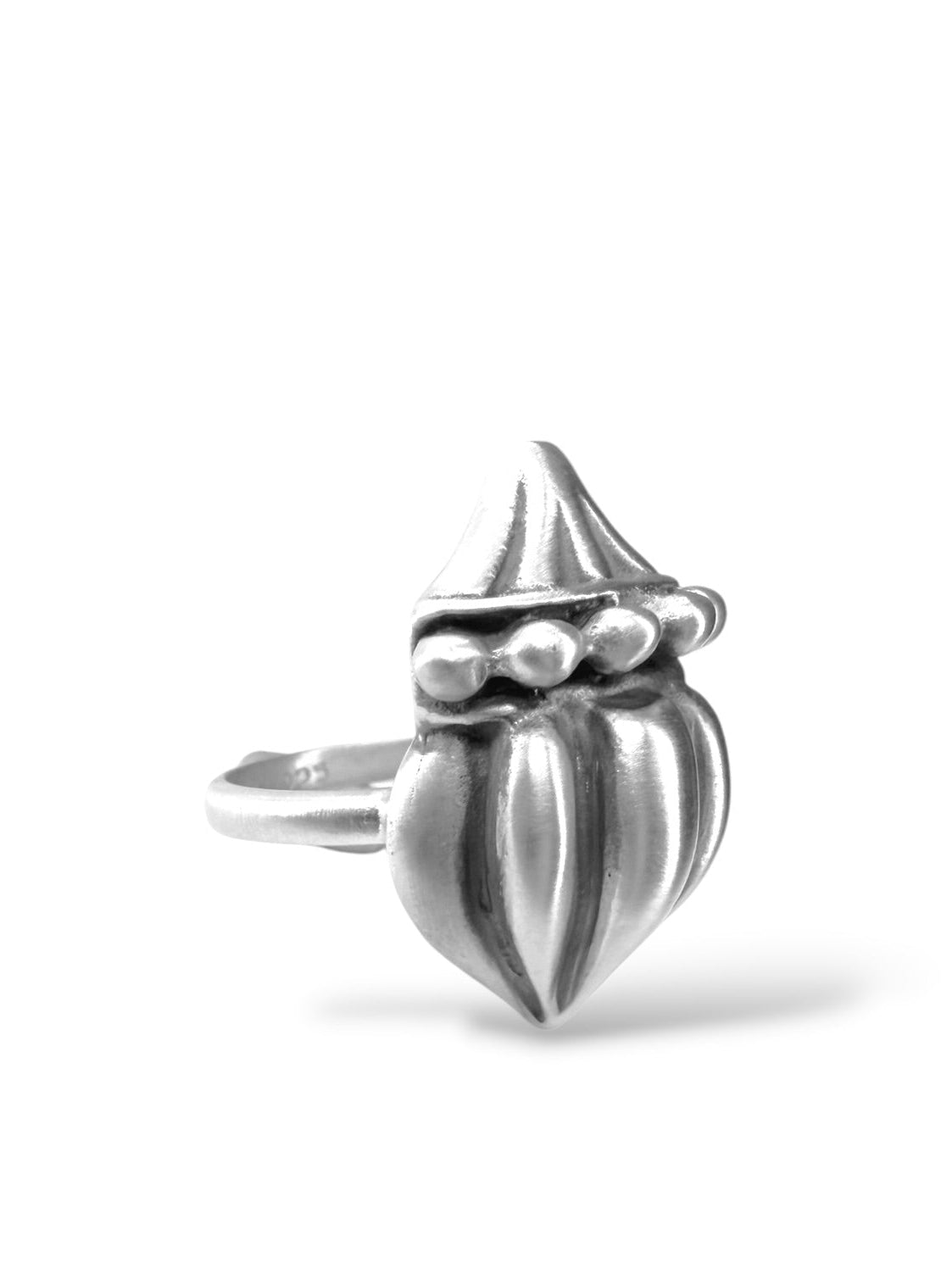 Abstract Acorn Ring