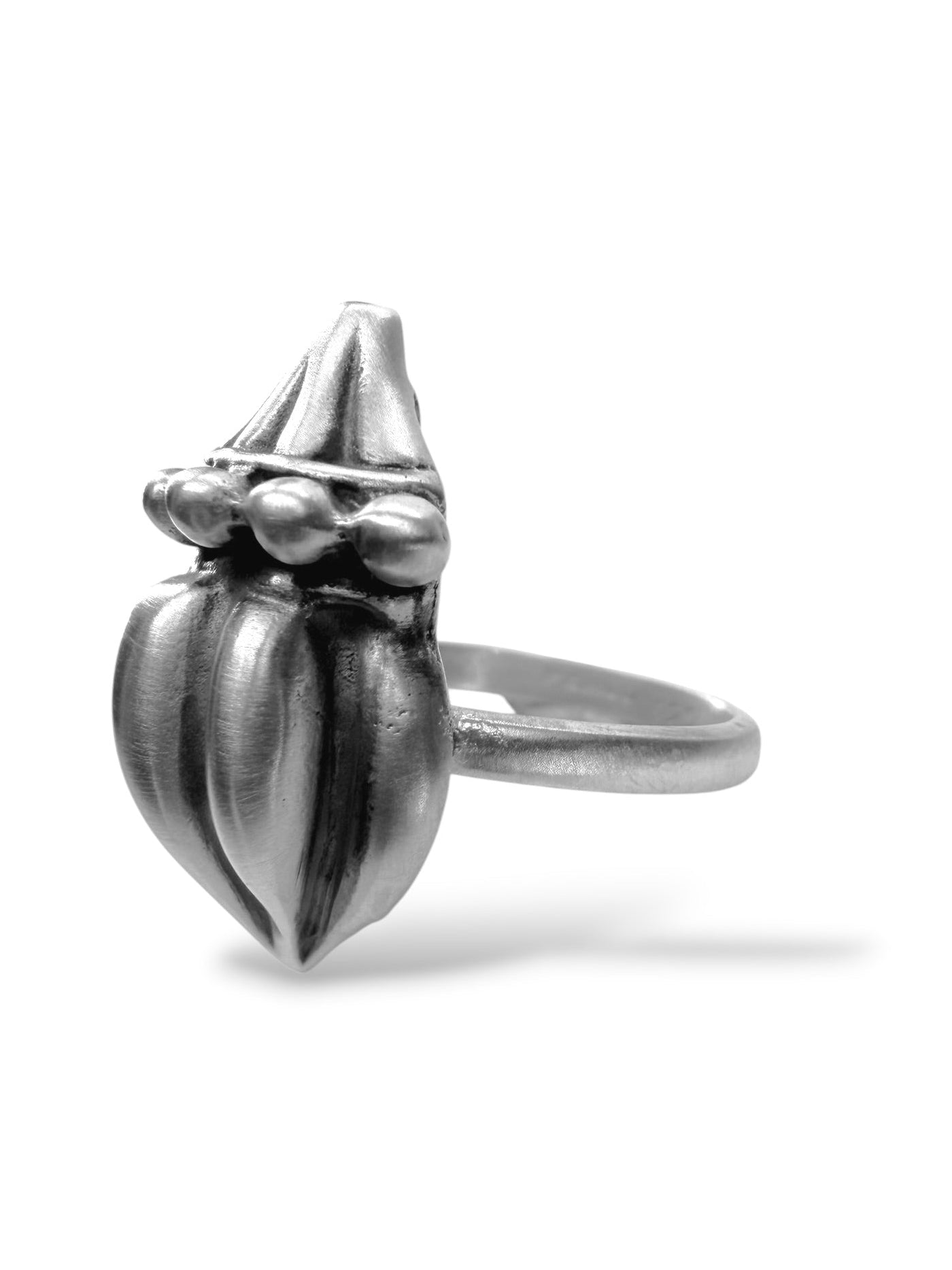 Abstract Acorn Ring