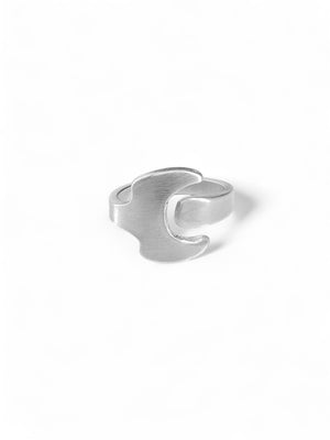 Crescent Adjustable Ring