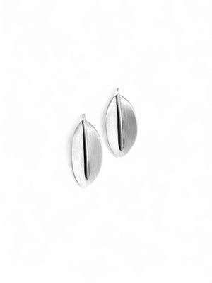 Silver Leaf Earrings