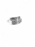 Engraved Dual Band Ring
