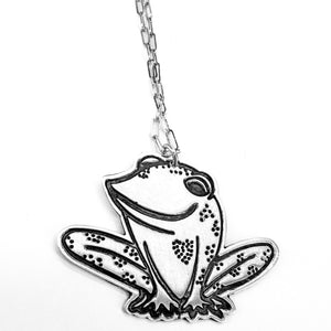 Ribbit the Frog pendant necklace